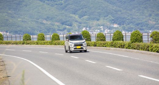 1回の充電で⾛れる距離